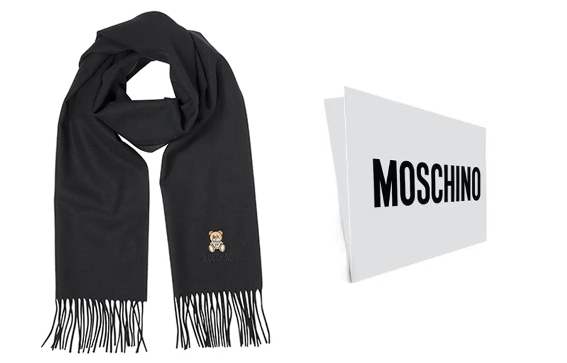 Moschino Scarf Black