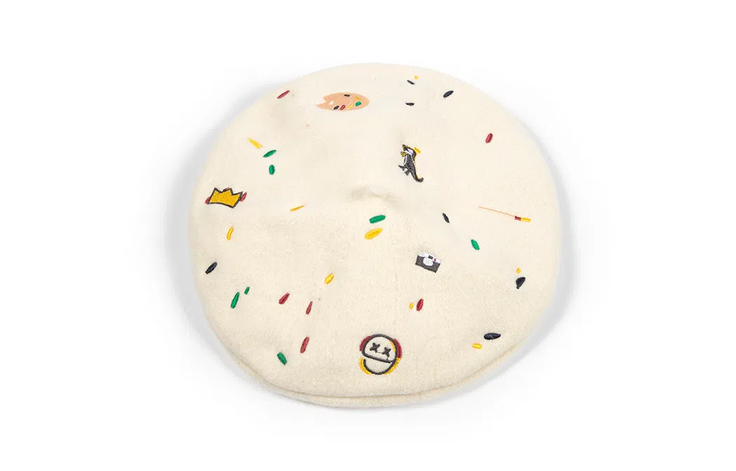 Bai Juan Embroidered Beret