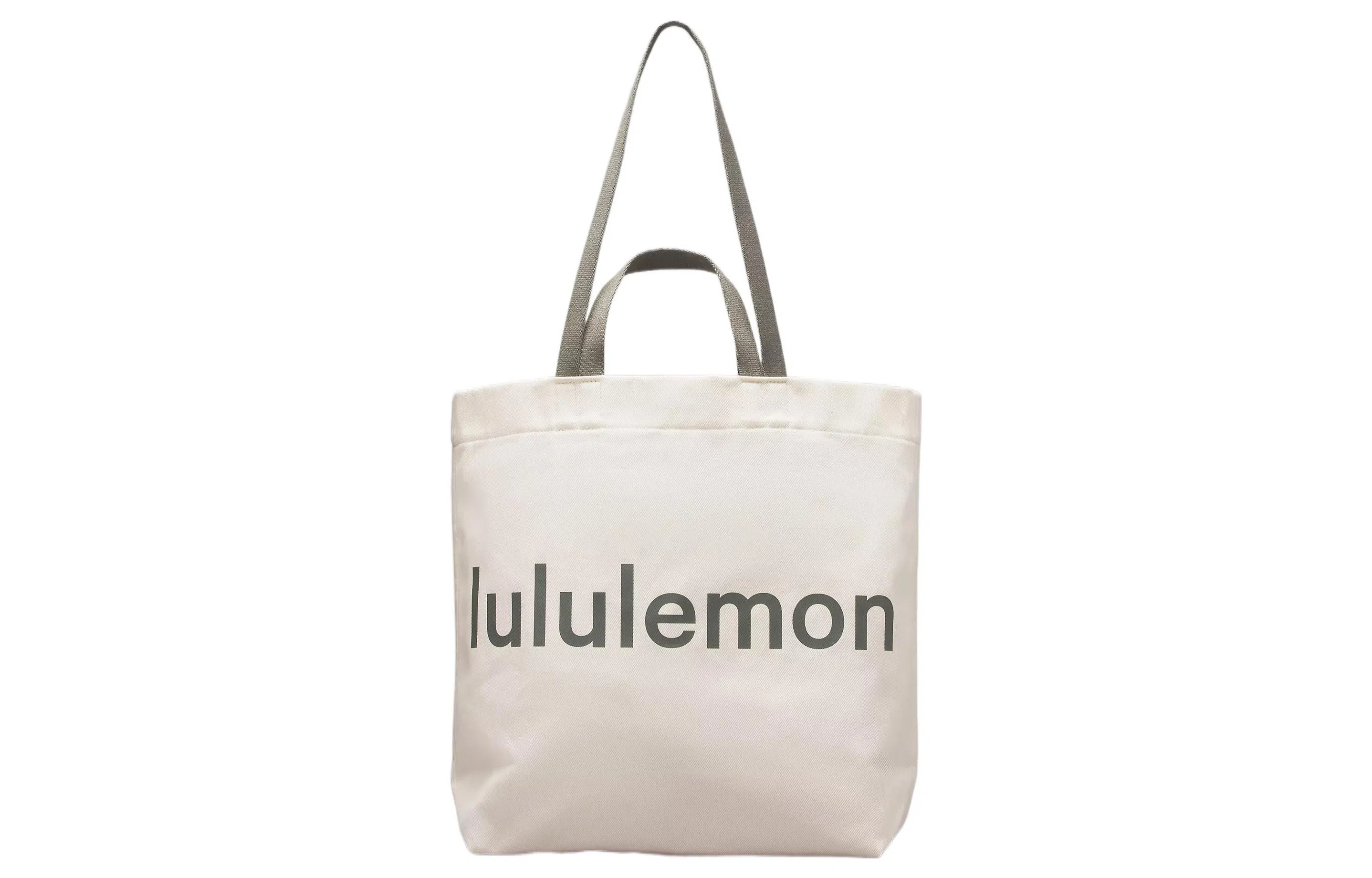lululemon Canvas Tote Ivory/Sage