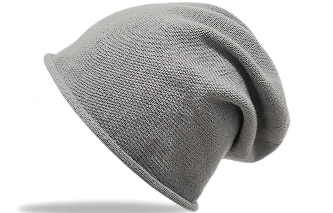 优幽兰 堆堆帽针织加厚大头围包头 防风防寒保暖护耳冷帽女高级感小众学生穿搭 棉 绒线帽 男女同款情侣款