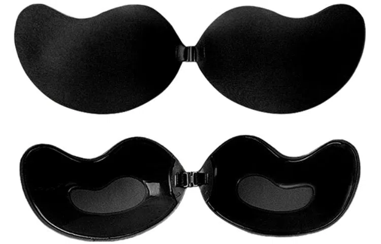 浪莎 聚拢上托隐形乳贴 黑色