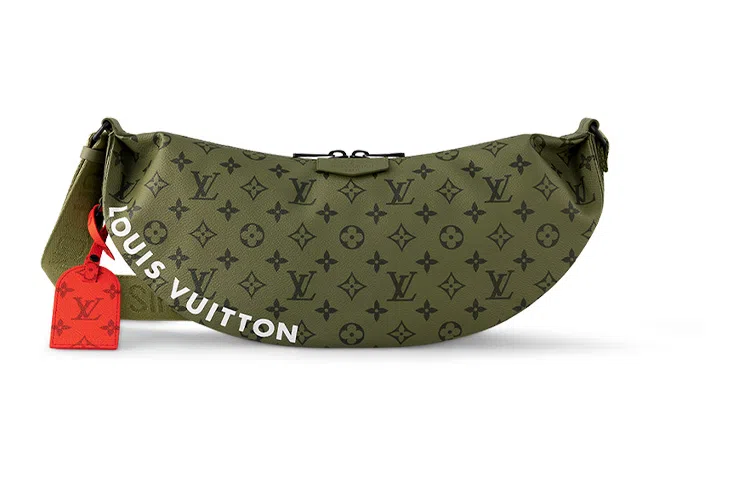 Louis Vuitton Hamac Khaki Green/Red