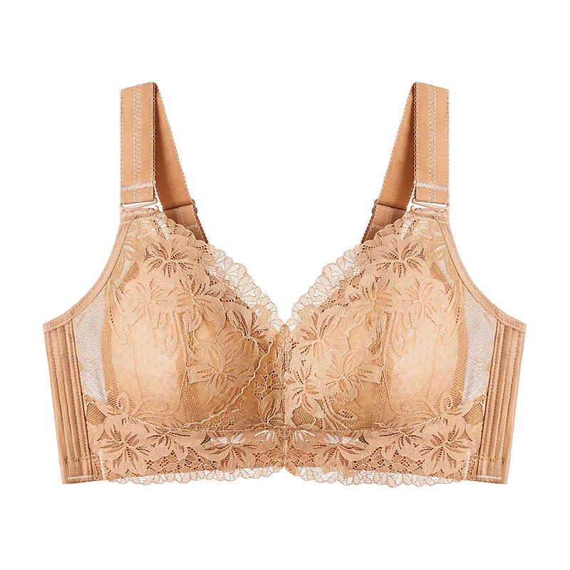 千奈美 全罩杯无钢圈聚拢防下垂调整型收副乳文胸