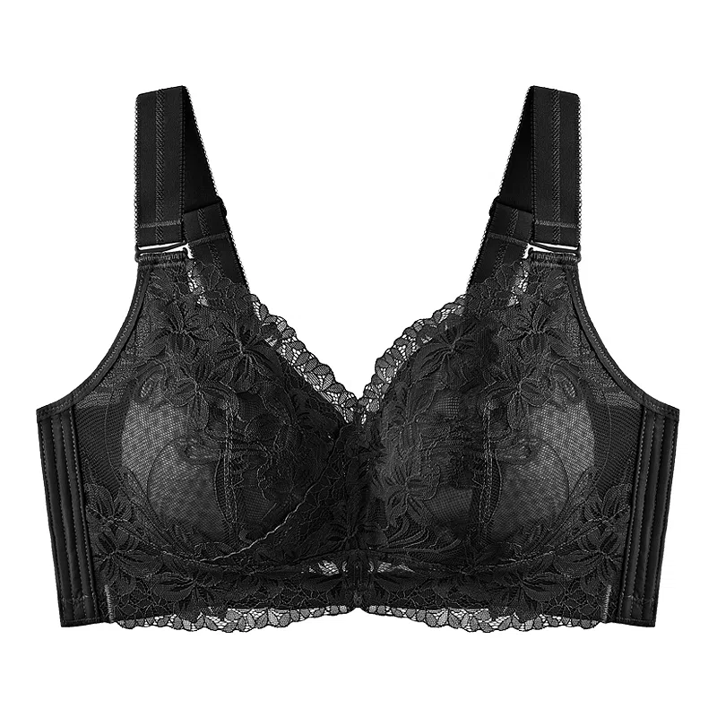 千奈美 全罩杯无钢圈聚拢防下垂调整型收副乳文胸