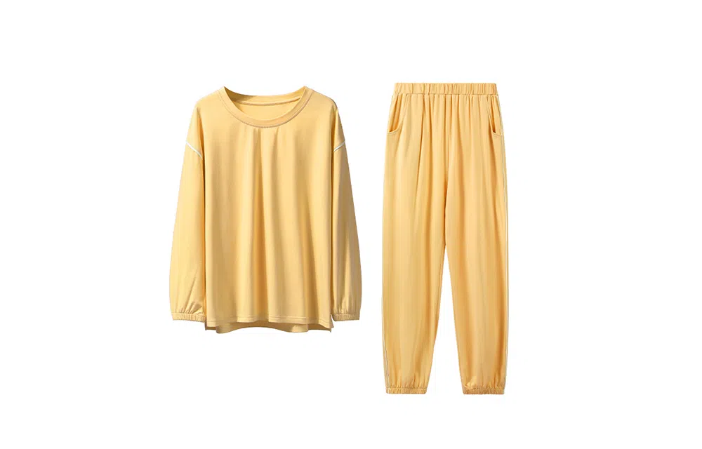 有棵树 圆领睡衣 春秋季情侣可外穿家睡衣家居套装 男女款