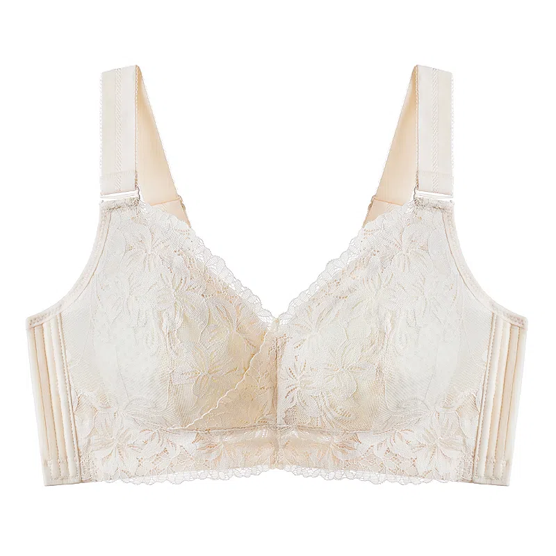 千奈美 全罩杯无钢圈聚拢防下垂调整型收副乳文胸