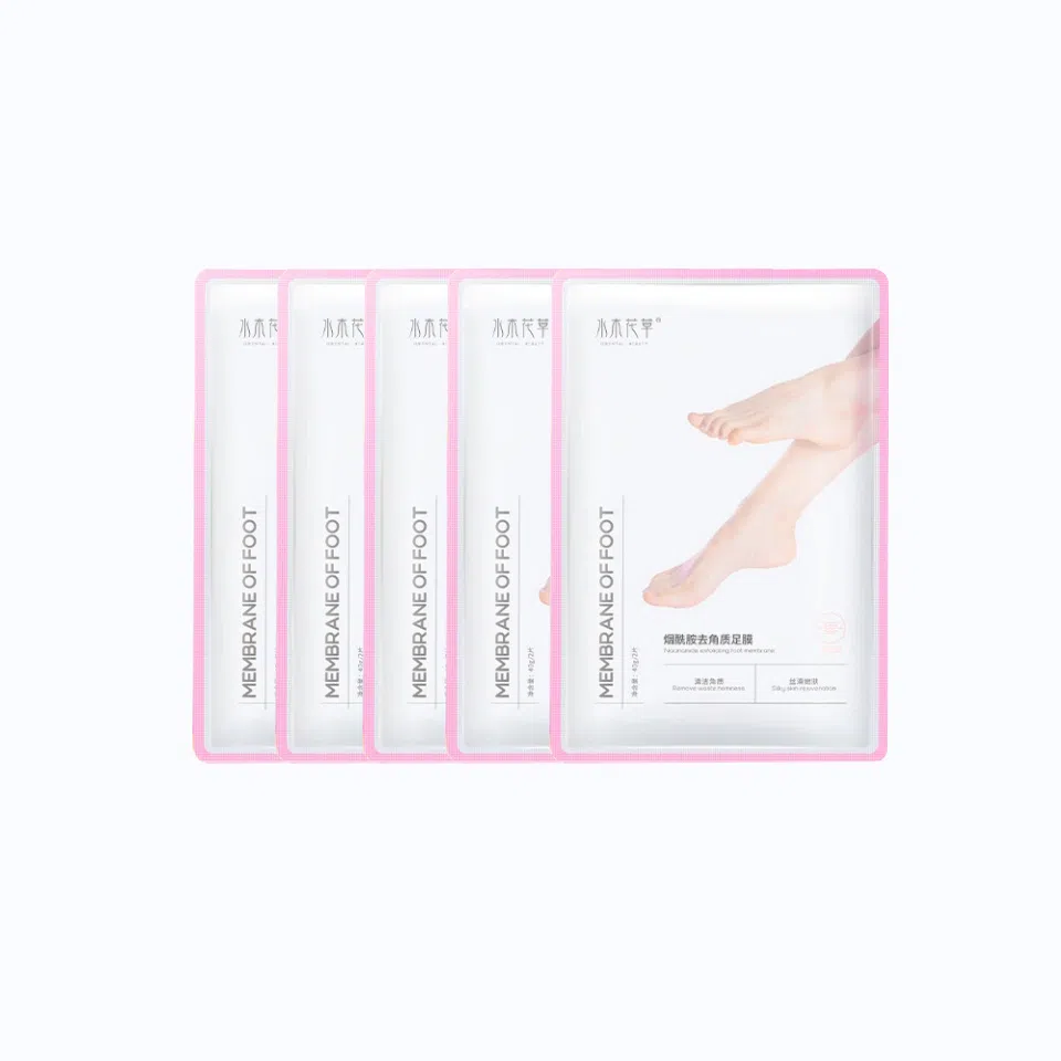水木花草 脚膜套脱皮足膜去死皮老茧 脚干裂脚膜嫩肤 一袋两片装