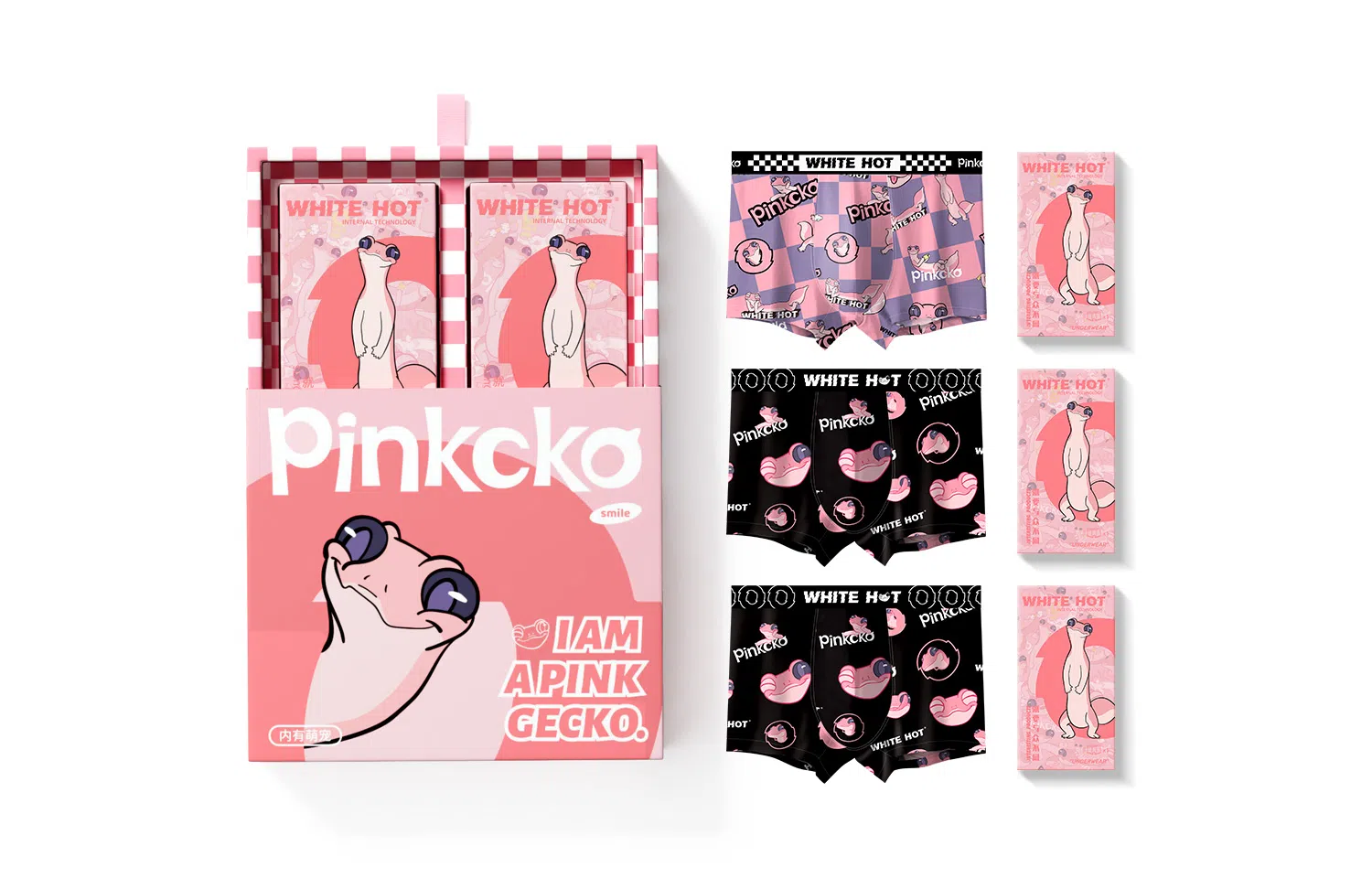 WHITE HOT x pinkcko