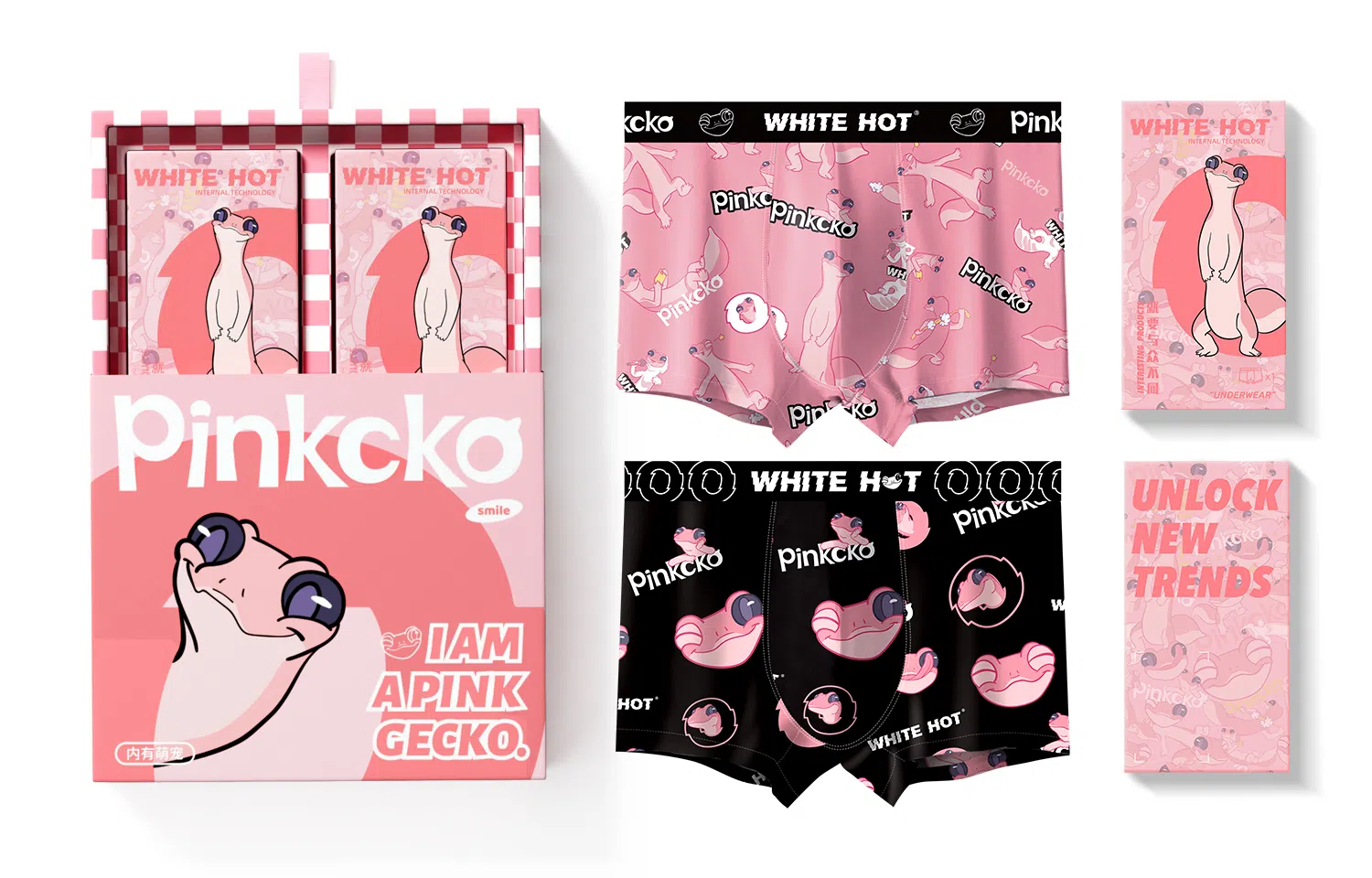 WHITE HOT x pinkcko