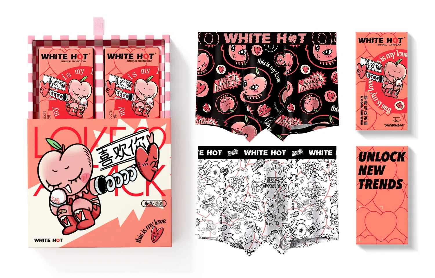 WHITE HOT peach attack