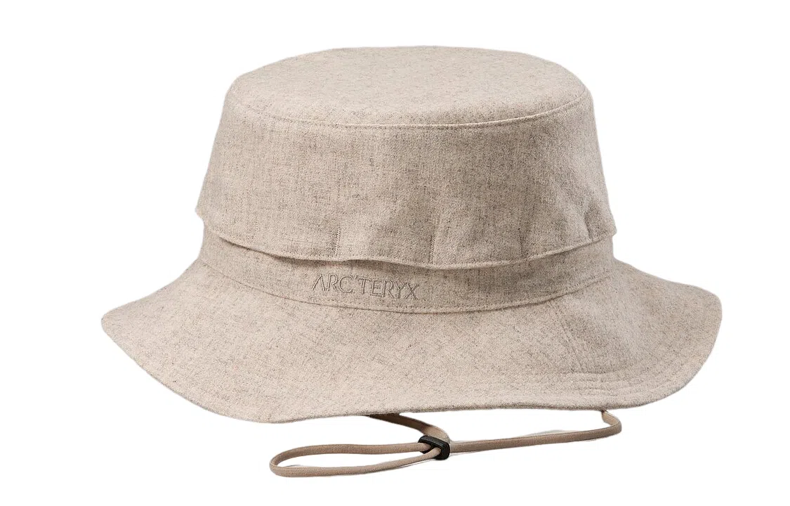 Arcteryx Logo Bucket Hat Grey