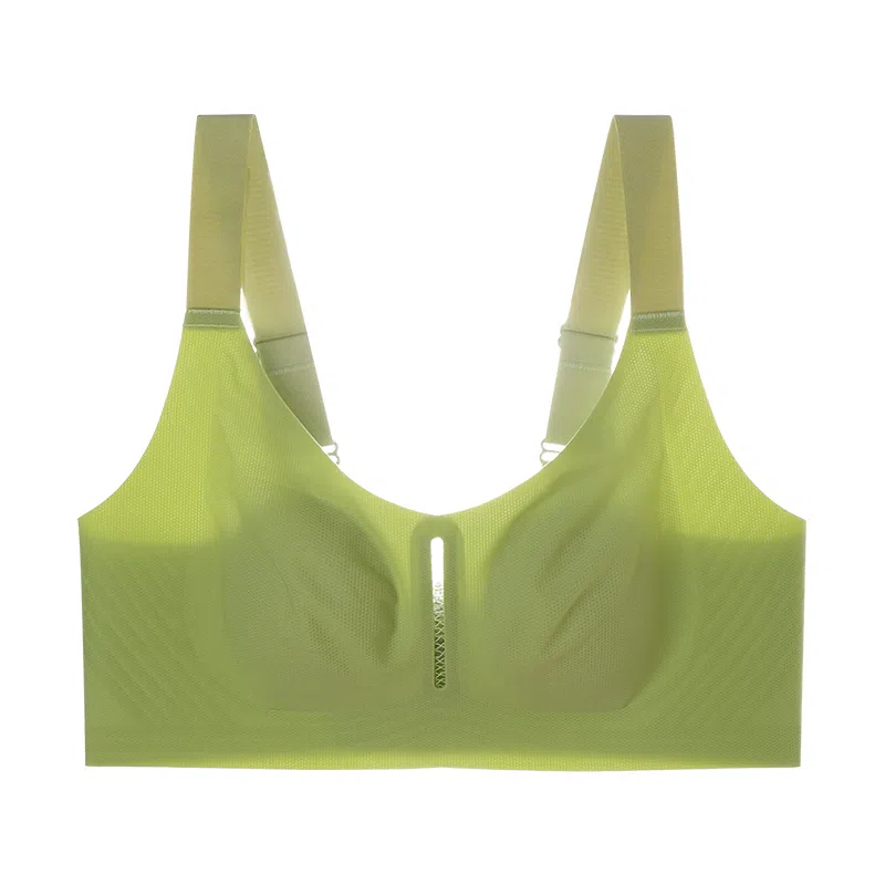 内在密码 透气兔耳杯内衣女大胸显小全罩杯无痕大码收副乳薄款文胸