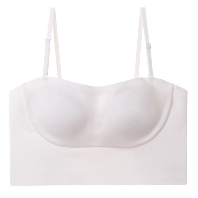 内在密码 小胸聚拢交叉美背内衣女背心吊带一体式文胸薄款无痕运动文胸