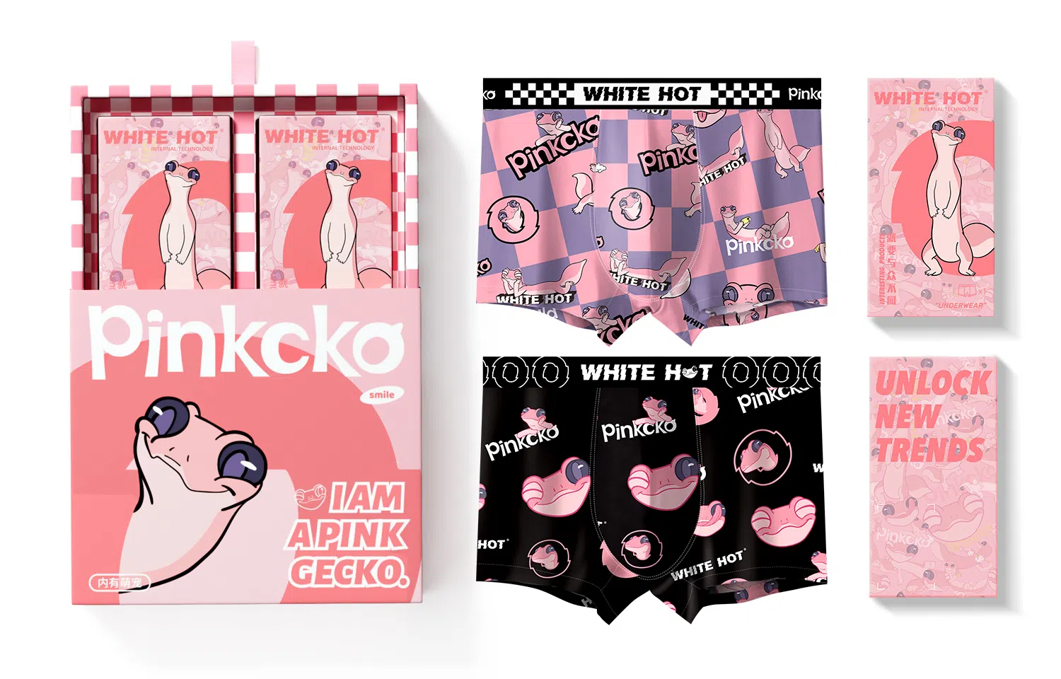 WHITE HOT x pinkcko