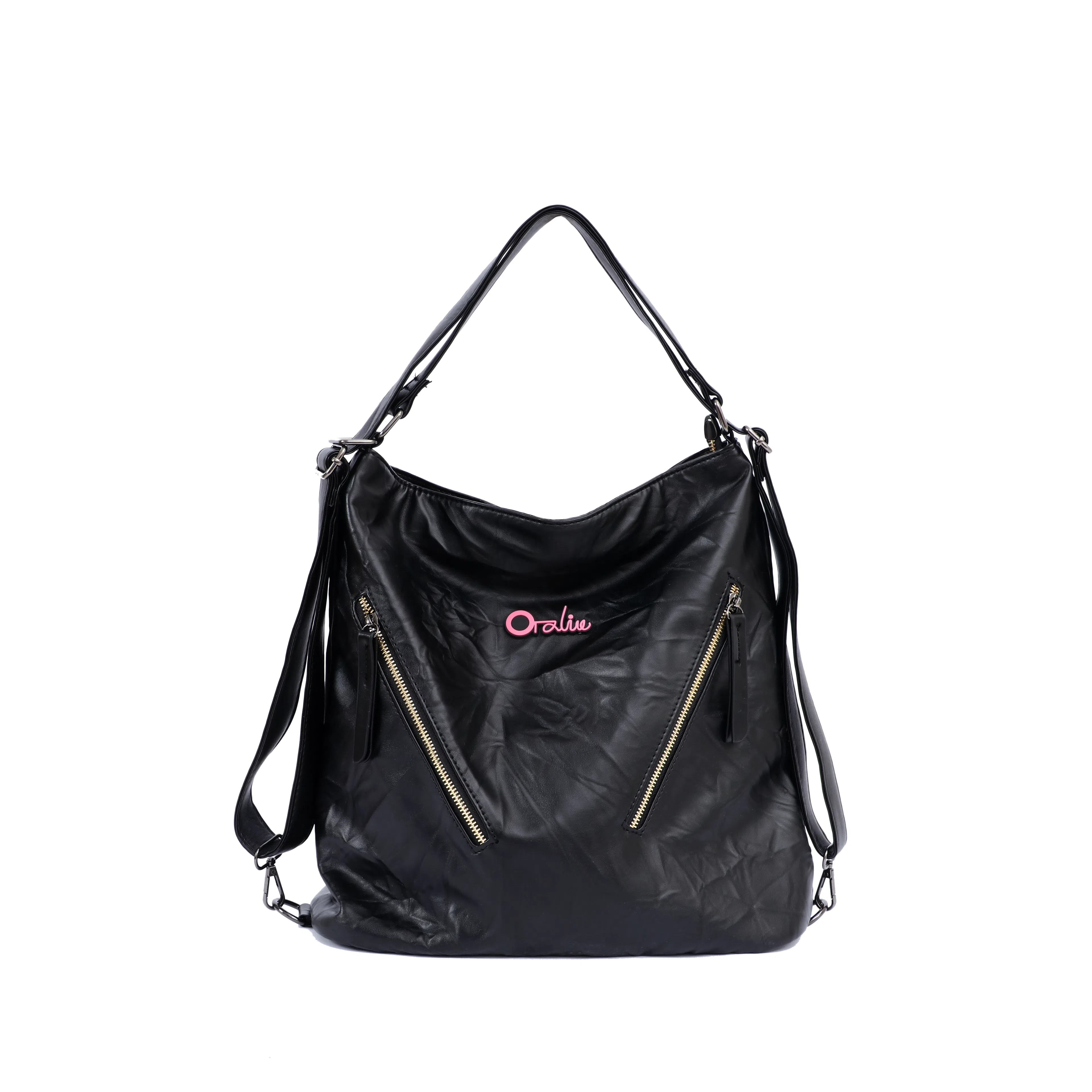 OTA Backpack Black White