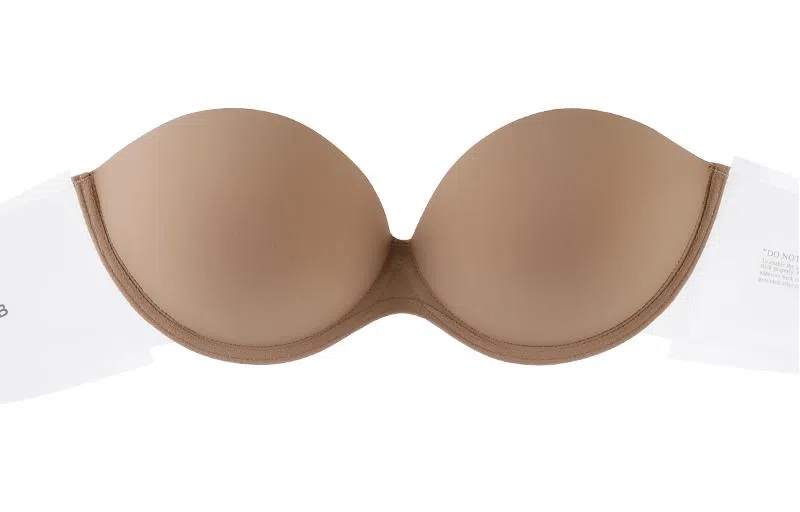 浪莎 简约纯色露背胸贴乳贴