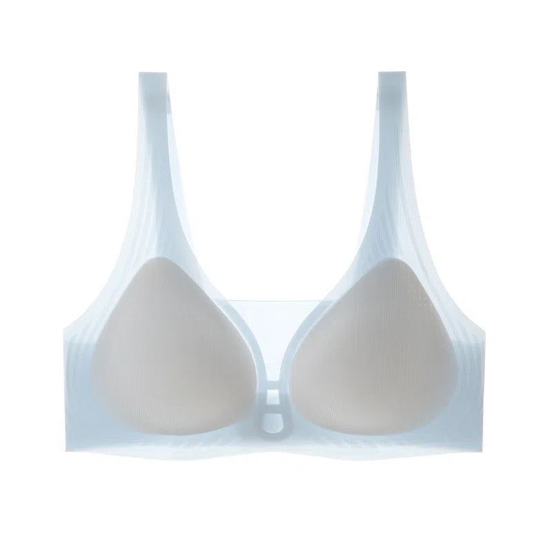 内在密码 透气内衣女聚拢小胸固定不空杯无痕无钢圈收副乳防下垂薄款文胸