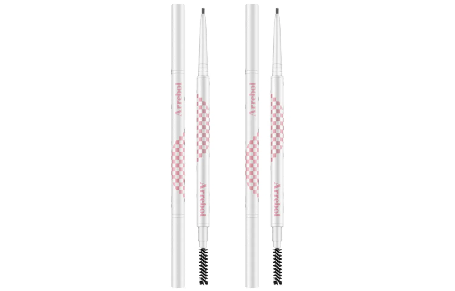 桃又野 极细塑形眉粉笔眉笔防水持久不脱色晕染防汗灰棕色