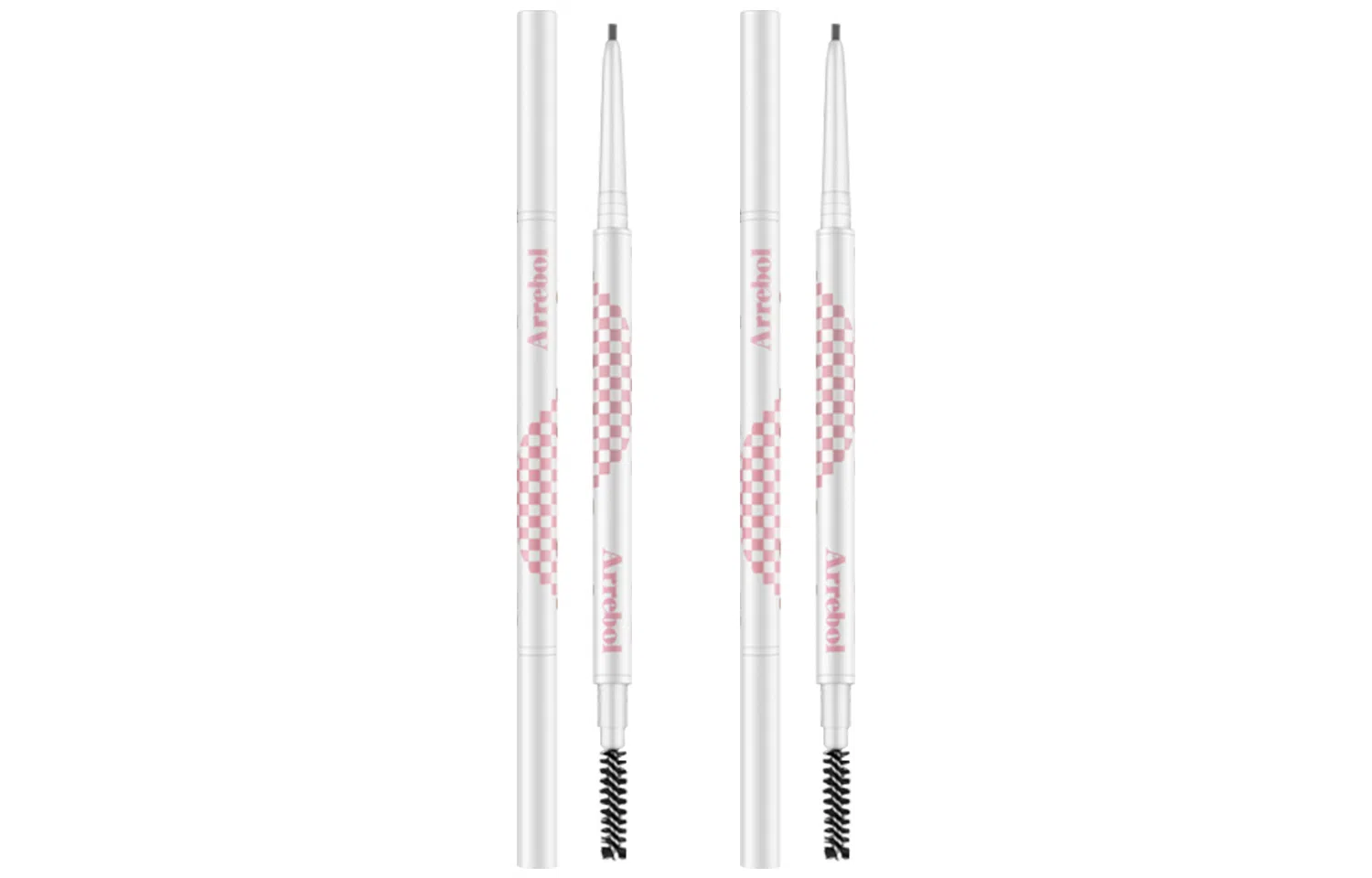 桃又野 极细塑形眉粉笔眉笔防水持久不脱色晕染防汗灰棕色