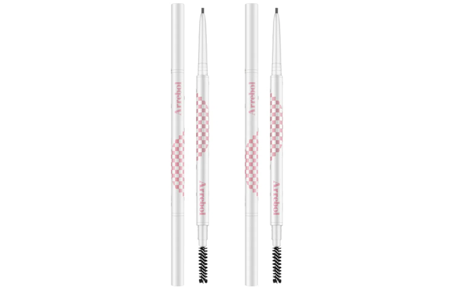 桃又野 极细塑形眉粉笔眉笔防水持久不脱色晕染防汗灰棕色