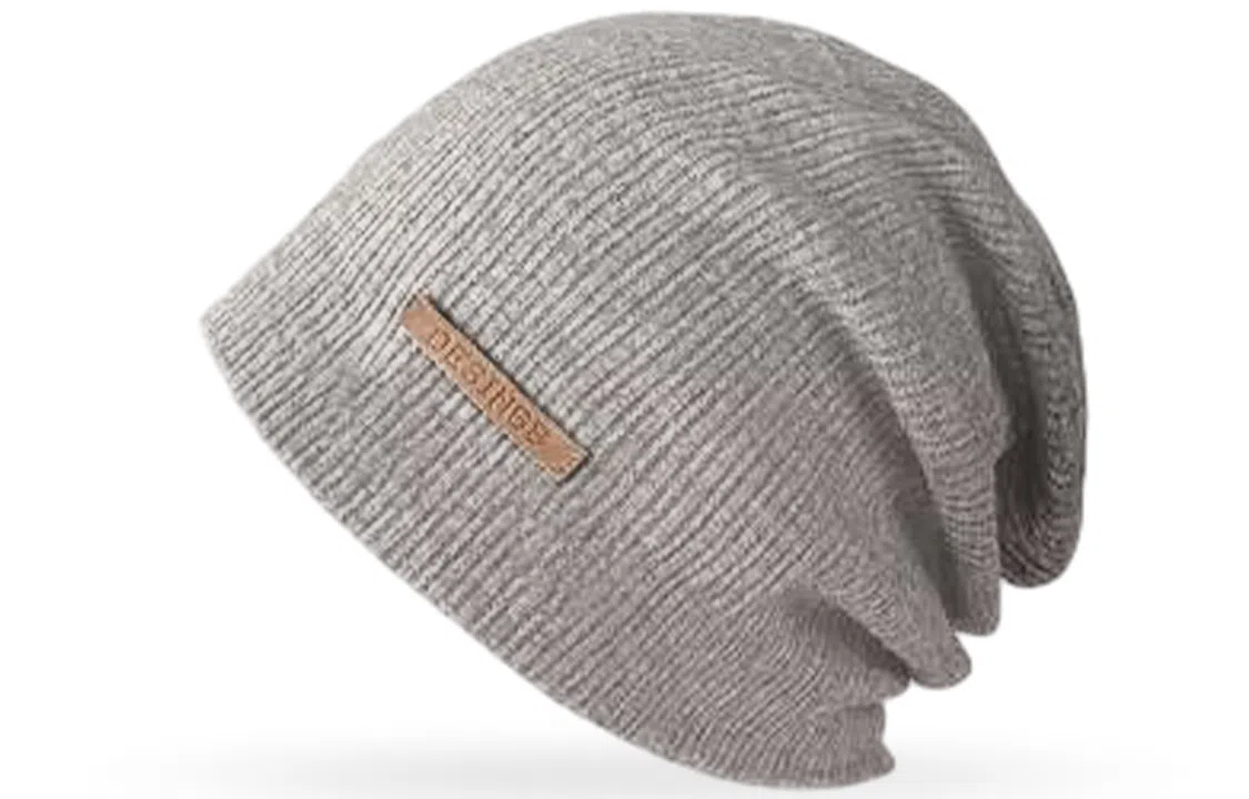 优幽兰 学生仿羊绒休闲韩版大头围显脸小纯色防风防寒针织加厚保暖高级感小众 绒线帽 男女同款情侣款