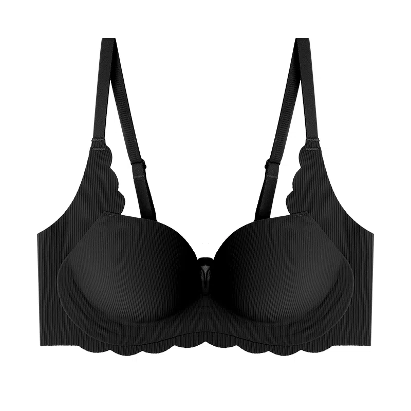 内在密码 白色内衣女小胸聚拢显大腰细软支撑防下垂收副乳性感透气无痕文胸