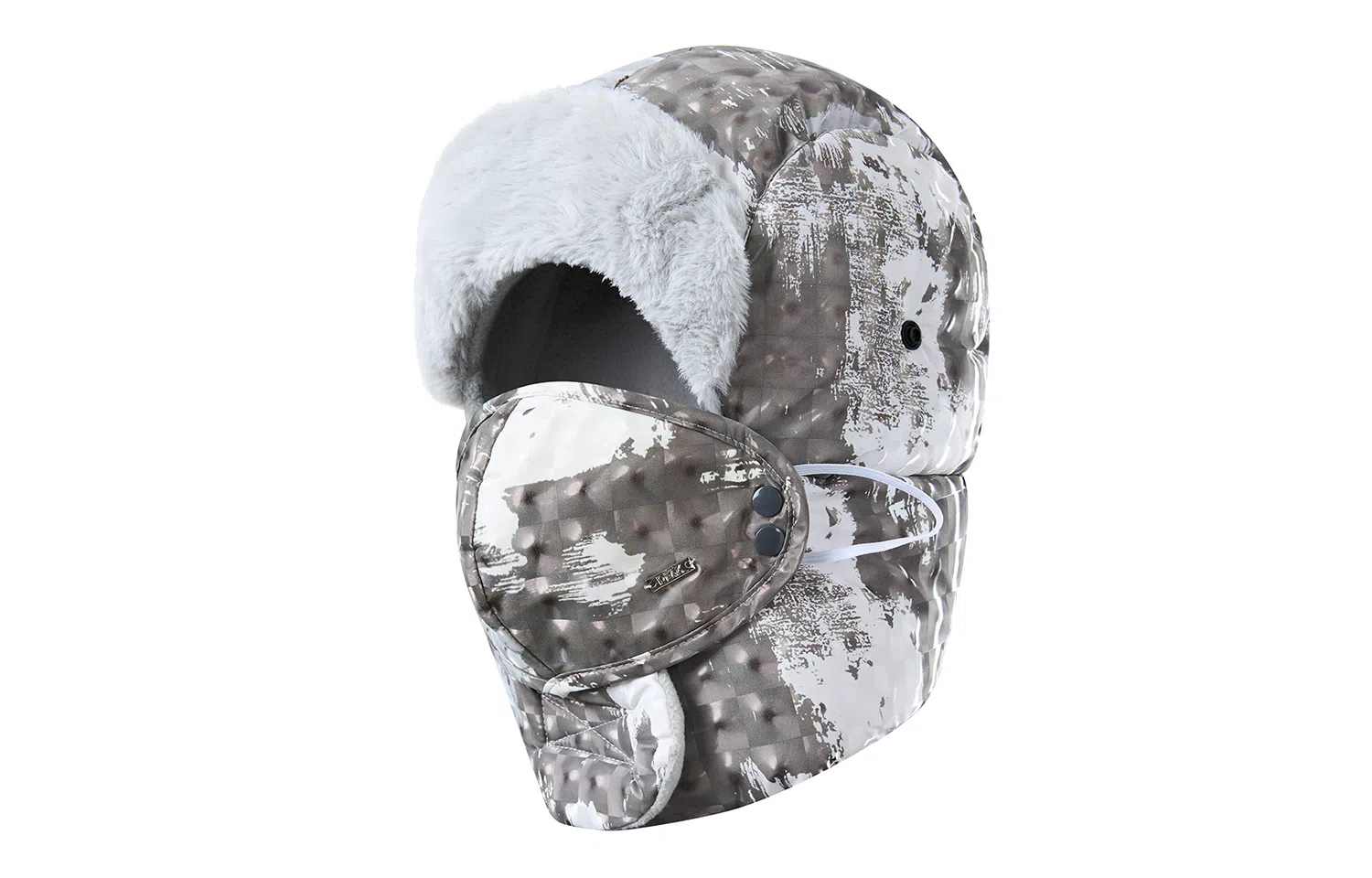 匹克 户外登山保暖防寒面罩加绒加厚 雷锋帽 男女同款情侣款