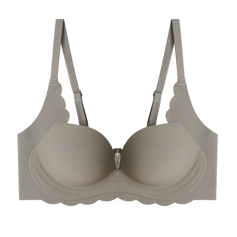 内在密码 白色内衣女小胸聚拢显大腰细软支撑防下垂收副乳性感透气无痕文胸