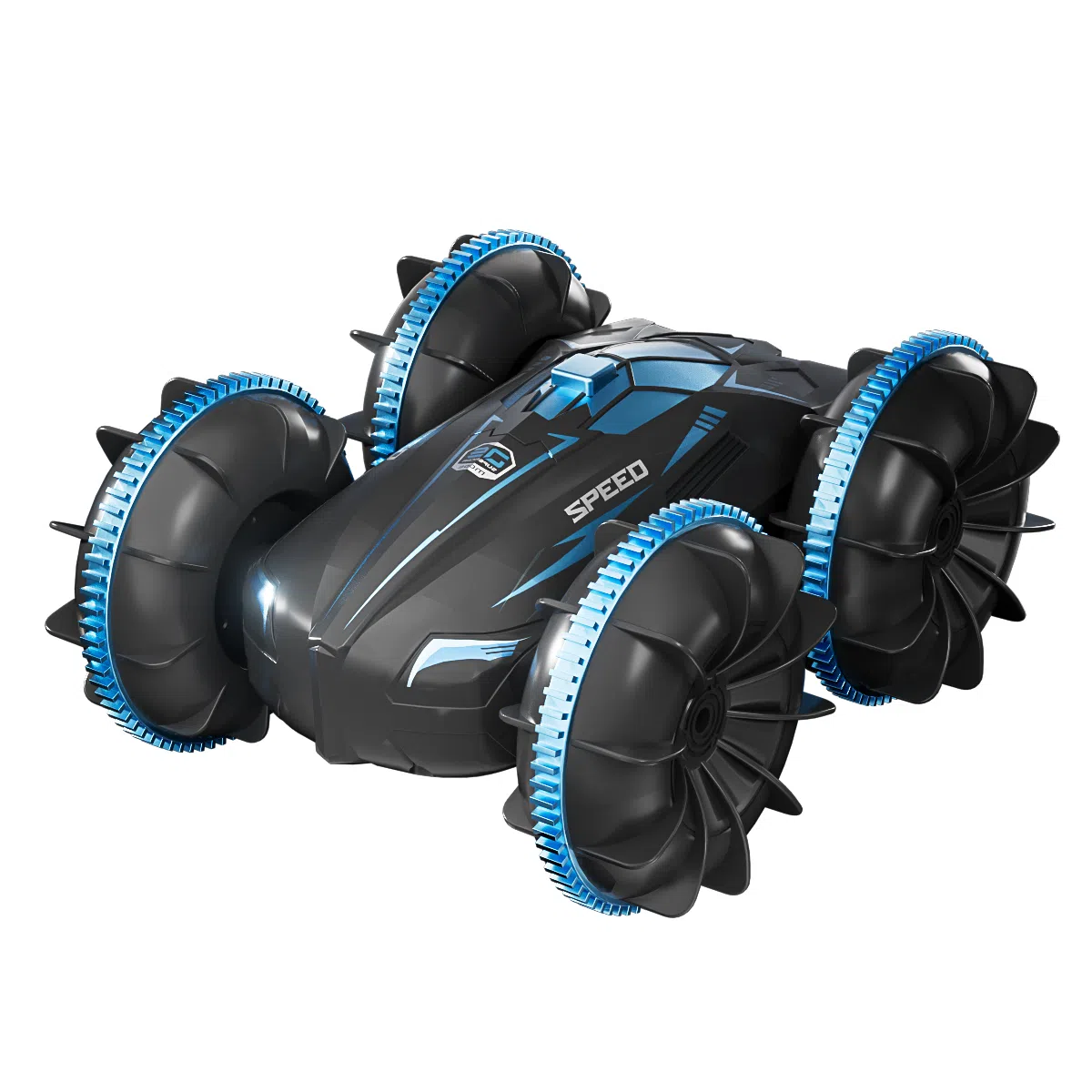 纽奇 儿童遥控车 手势感应遥控汽车 可充电翻滚特技车 水陆两栖可行驶汽车玩具 男孩玩具车 双面行驶 遥控玩具