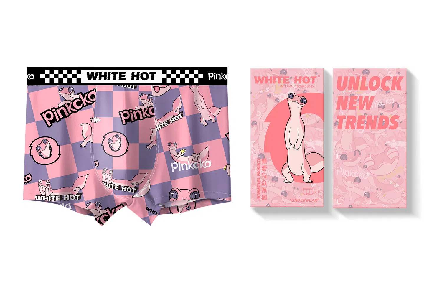 WHITEHOT x pinkcko 1