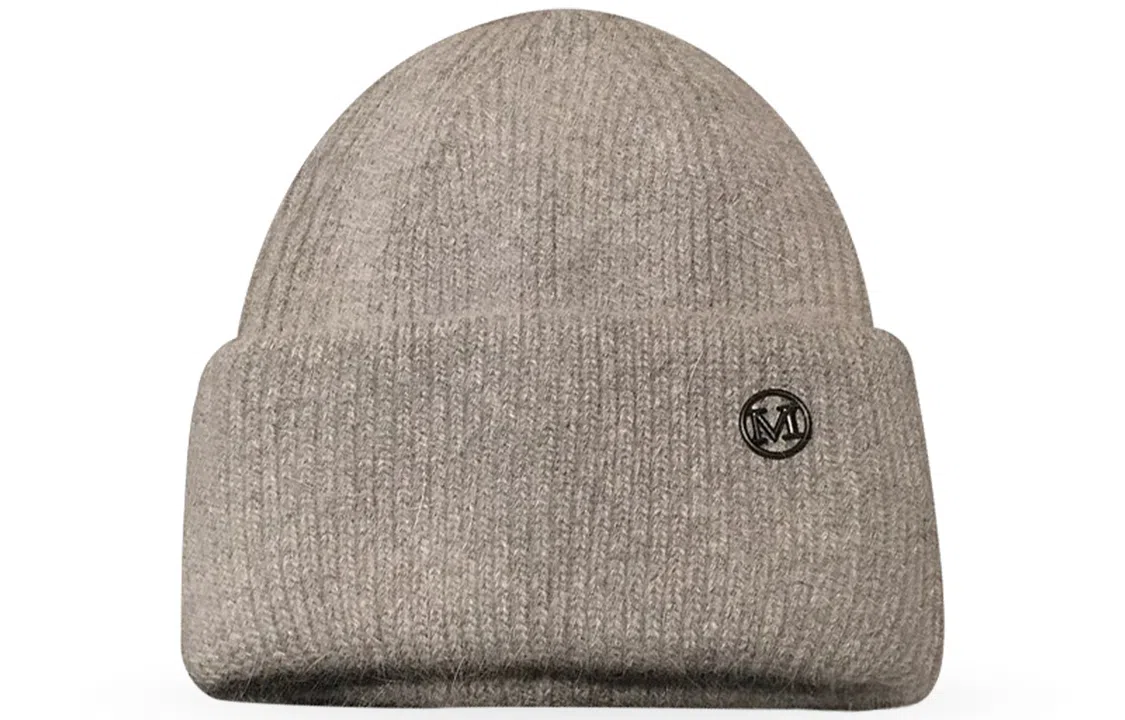 优幽兰 韩版显脸小兔毛 大头围加厚 防保暖护耳高级感 绒线帽 男女同款情侣款