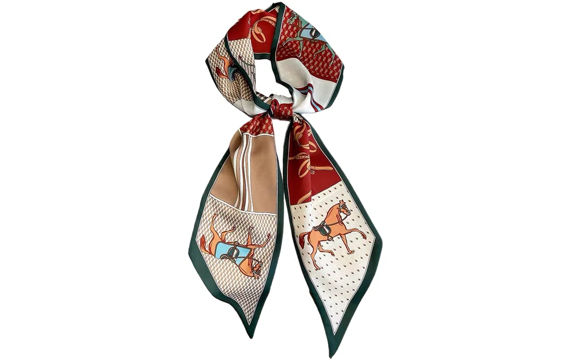 优幽兰 两用长条实用减龄气质 桑蚕丝 丝巾 女款 礼盒装