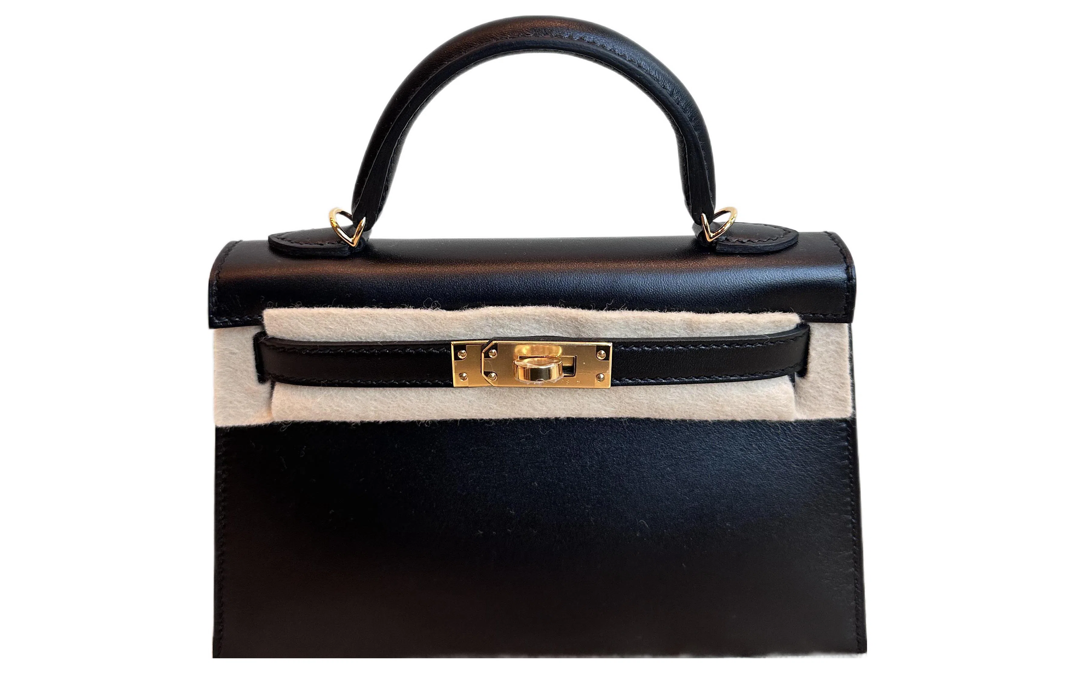Hermes Mini Kelly 89 Noir