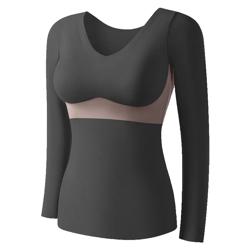 俏佳人 德绒发热塑身保暖上装 女款