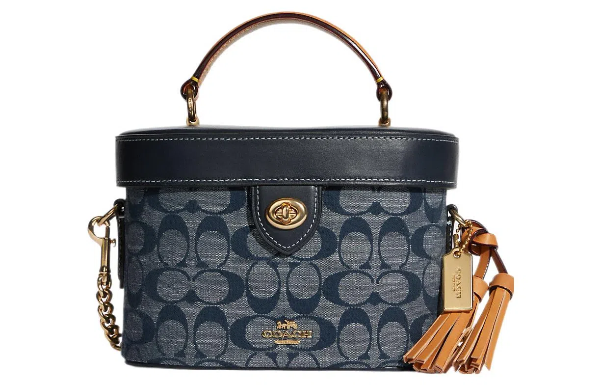 Coach Kay 20 Chambray Denim Blue