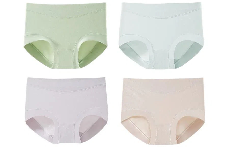 恒源祥 纯色高腰无痕透气收腹三角内裤 女款