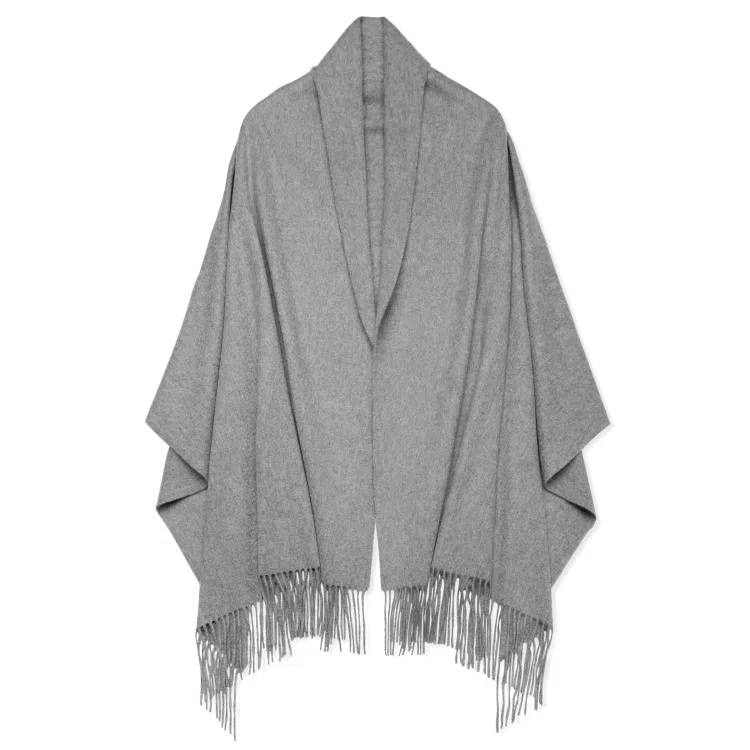 CH'IN MELODY Reversible Cashmere Shawl