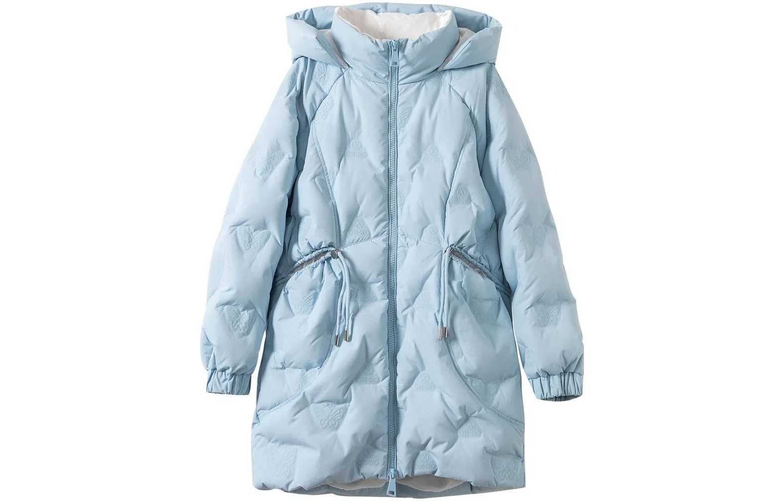 【dme】 休闲纯色连帽长袖羽绒服 女款