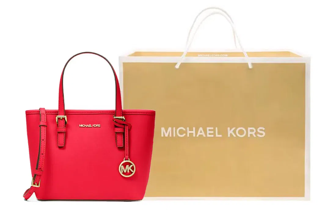 MICHAEL KORS MK Jet Set Saffiano Tote