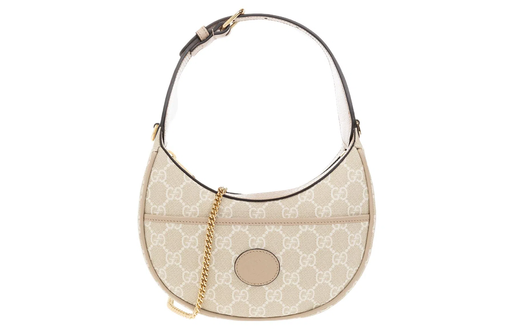 Gucci Mini Hobo Bag Beige/White