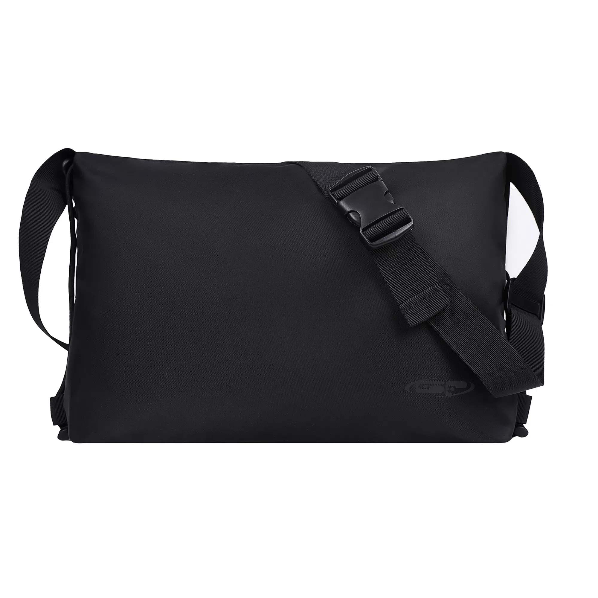 GF Nylon Messenger Bag White/Black