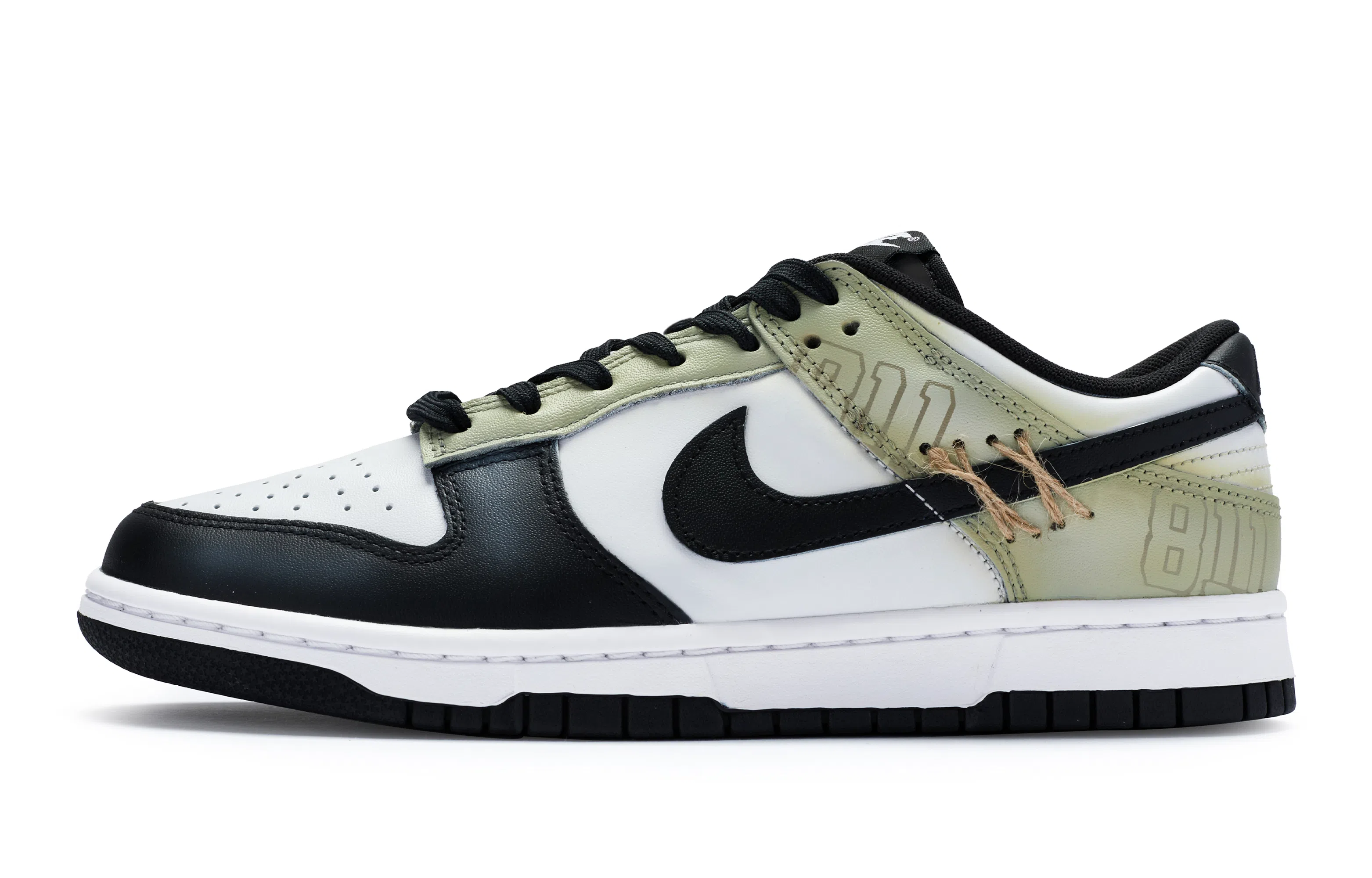 Nike Dunk Low GS Black White Brown
