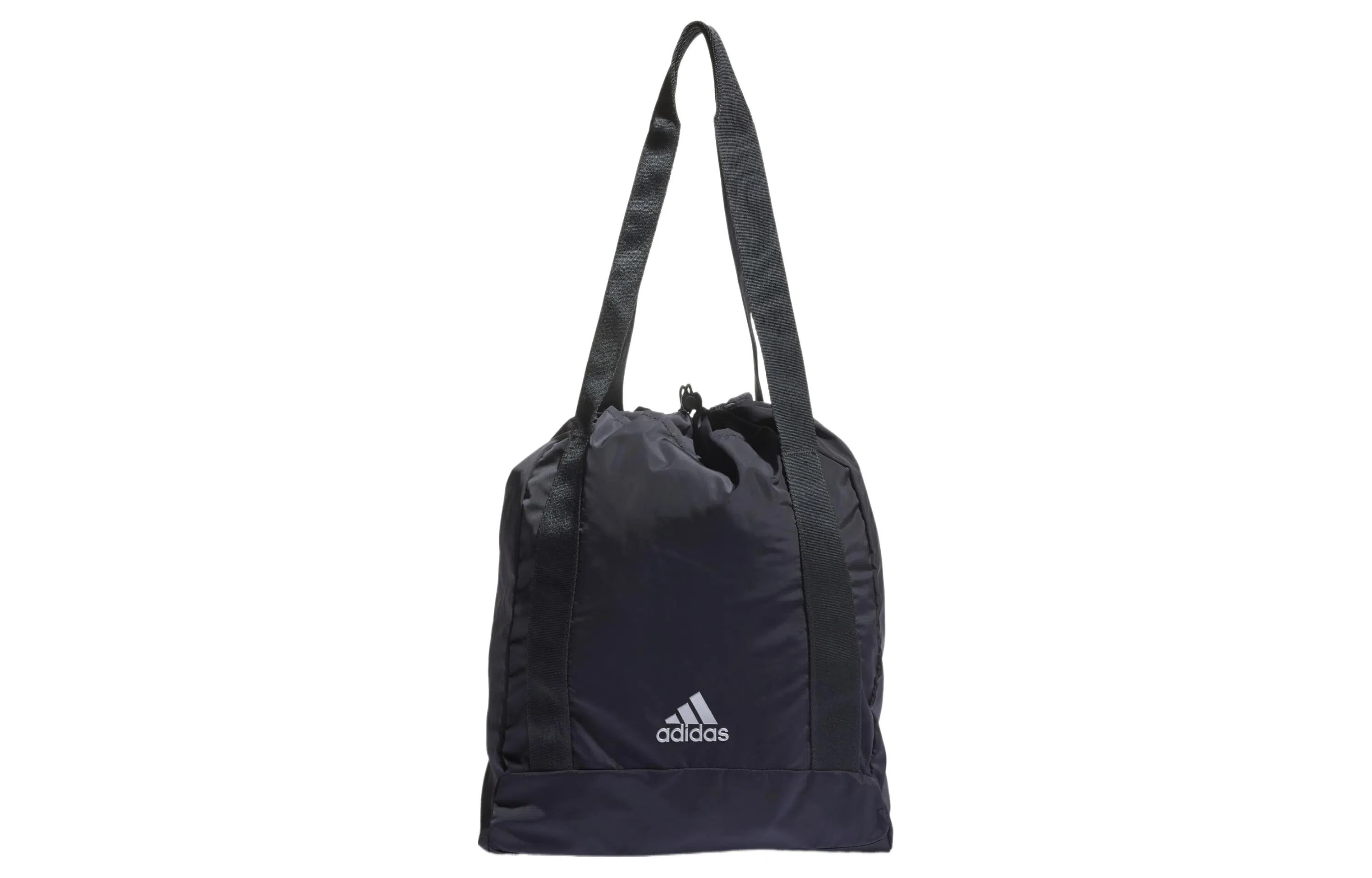 adidas Letter Print Shoulder Bag Gray Green