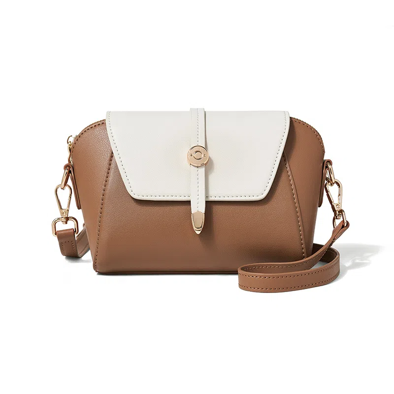 红蜻蜓 包包女包牛皮斜挎单肩包休闲百搭