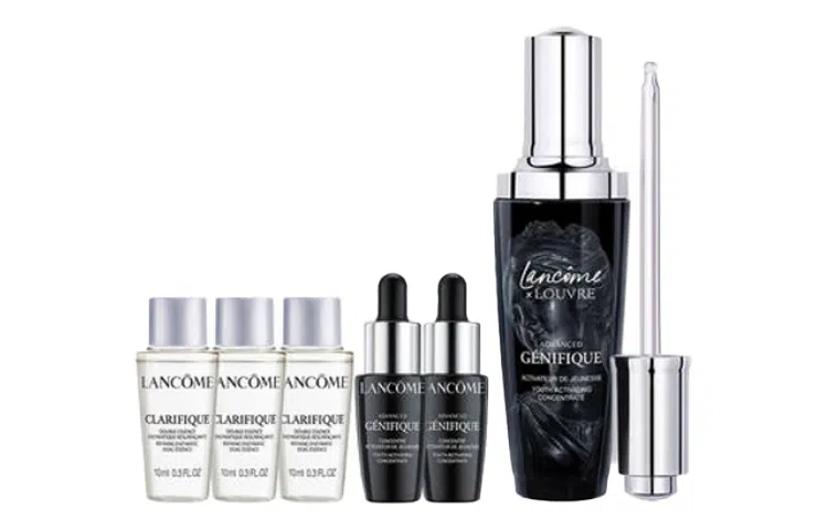 兰蔻 罗浮宫联名定款精华套装 保湿滋润