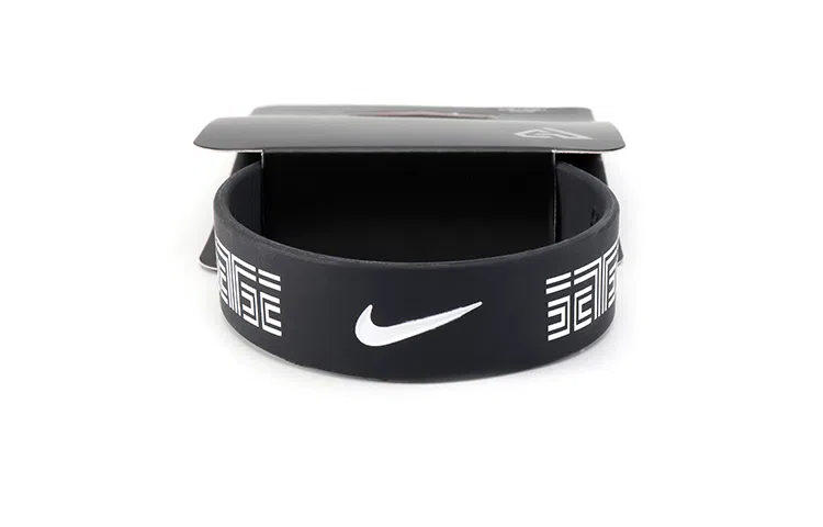Nike Silicone Wristband Black