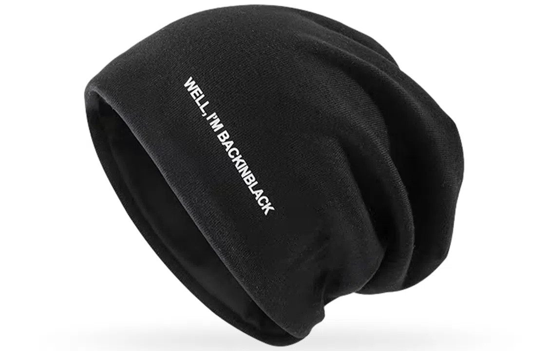 优幽兰 秋冬季仿羊绒堆堆帽百搭时尚大头围毛线帽韩版显脸小包头帽纯色防风防寒针织加厚保暖 绒线帽 男女同款情侣款