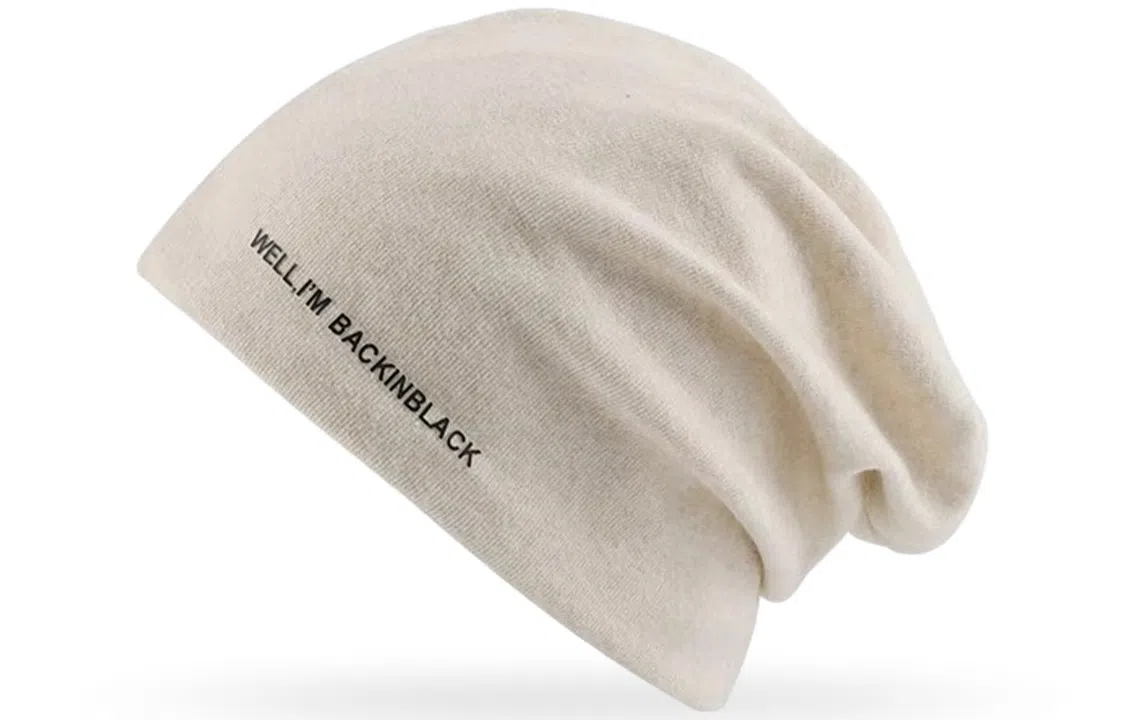 优幽兰 秋冬季仿羊绒堆堆帽百搭时尚大头围毛线帽韩版显脸小包头帽纯色防风防寒针织加厚保暖 绒线帽 男女同款情侣款