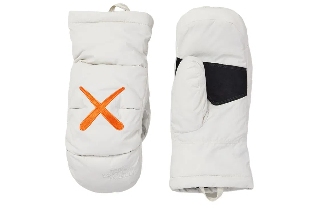 The North Face KAWS Gloves White