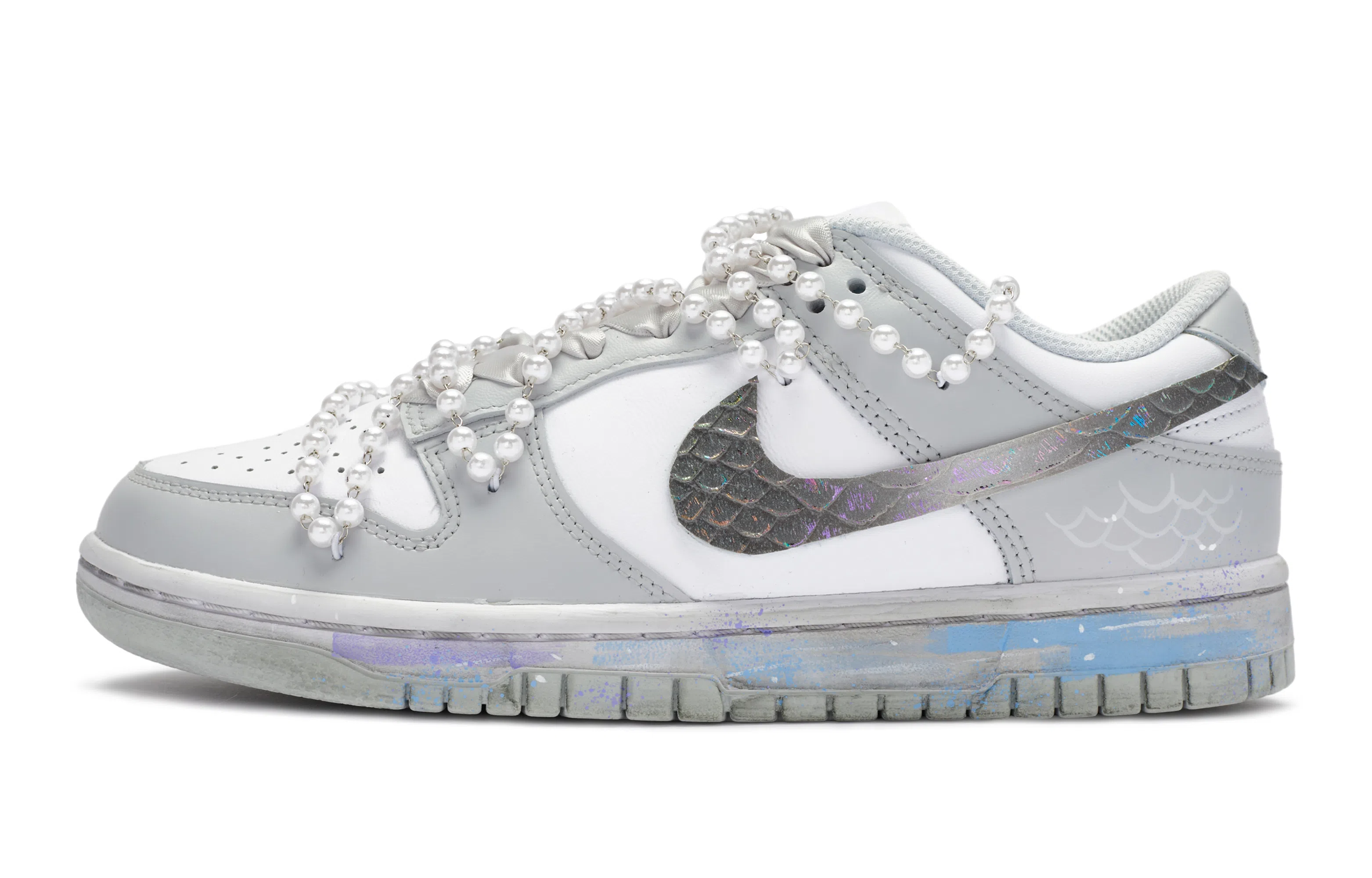 Nike Dunk Low Grey Silver White